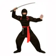 Ninja med Muskler Barn Maskeraddräkt - Small