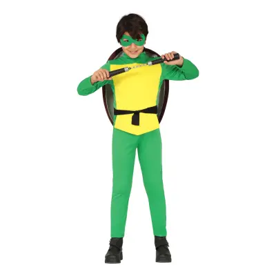 Ninja Sköldpadda Barn Maskeraddräkt - Large