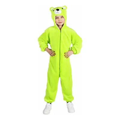 Onesie Grön Björn Barn Maskeraddräkt - XX-Large