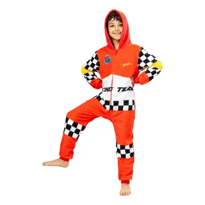 Onesie Hot Wheels™ Barn Maskeraddräkt - X-Small