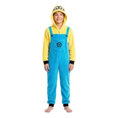 Onesie Minions™ Barn Maskeraddräkt - X-Large