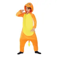 Orange Drake Barn Maskeraddräkt - Large