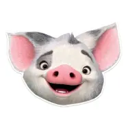 Pappmask Pua Barn - One size