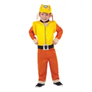 Paw Patrol Bulldog Rubble Barn Maskeraddräkt - X-Small
