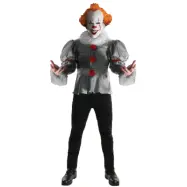Pennywise It Maskeraddräkt Deluxe XL