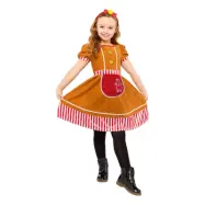 Pepparkaksgumma Barn Maskeraddräkt - Large