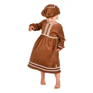 Pepparkaksgumma Barn Maskeraddräkt - X-Large