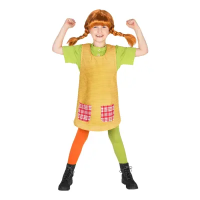 Pippi Långstrump Barn Maskeraddräkt - XXX-Large