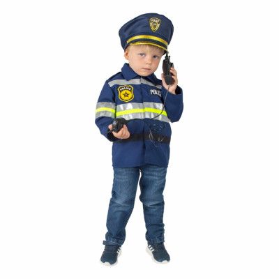 Polisjacka Barn Maskeraddräkt - Small