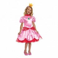 Prinsessan Peach Barn Maskeraddräkt - Medium