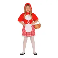 Rödluvan Barn Budget Maskeraddräkt - X-Small
