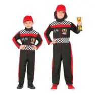 Racingförare Barn Maskeraddräkt - X-Small