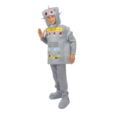 Robot Barn Maskeraddräkt - Medium