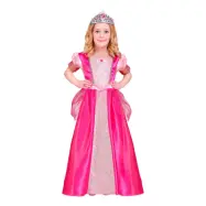Rosa Prinsessa Barn Maskeraddräkt - Medium