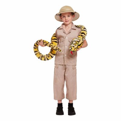 Safari Barn Maskeraddräkt - Large