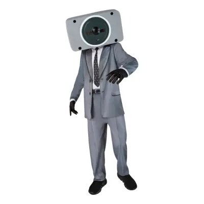 Skibidi Högtalare Barn Maskeraddräkt - Large