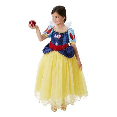 Snövit Premium Barn Maskeraddräkt - Large