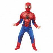 Spider-Man Deluxe Barn Maskeraddräkt - Large