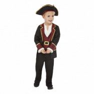 Swashbuckler Pirat Barn Maskeraddräkt - Small