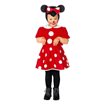 Tecknad Mus Klänning Barn Maskeraddräkt - Small