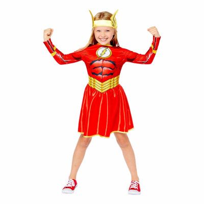 The Flash Girl Barn Maskeraddräkt - Medium