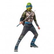 TMNT Leonardo Warrior Barn Maskeraddräkt - One size