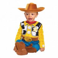 Toy Story Woody Deluxe Bebis Maskeraddräkt - 12-18 månader
