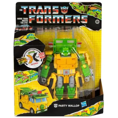Teenage Mutant Ninja Transformers x Turtles Party Wallop - Transformers -  Leksaksaffären