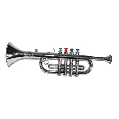 Trumpet i Plast Silver