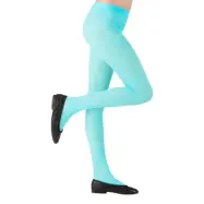 Turkosa Strumpbyxor för Barn - Large