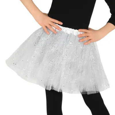 Tyllkjol Barn Vit - One size