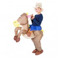 Uppblåsbar Cowboy Barn Maskeraddräkt - One size