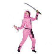 Rosa Ninja Barn Maskeraddräkt - Medium