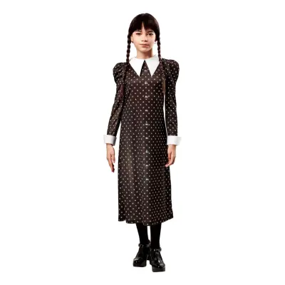 Wednesday Skoluniform Barn Maskeraddräkt - Small