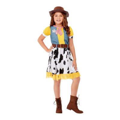 Western Cowgirl Barn Maskeraddräkt - Large