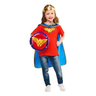 Wonder Woman™ Maskeradkit för Barn Presentbox