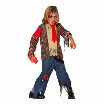 Zombie Barn Maskeraddräkt - Large