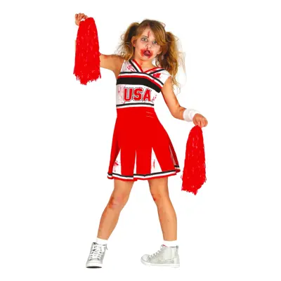 Zombie Hejarklacksledare Barn Maskeraddräkt - Medium