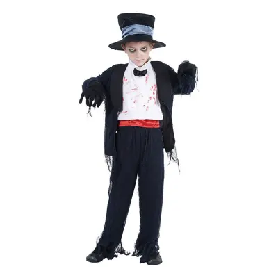 Zombiebrudgum Barn Maskeraddräkt