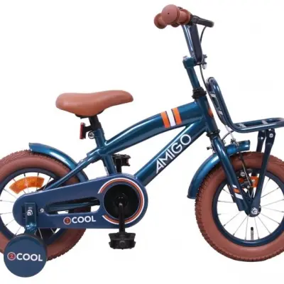 AMIGO Amigo - Barncykel - 2Cool 12 Tum Blå