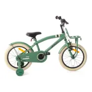 AMIGO Amigo - Barncykel - 2Cool 16 Tum 26 Cm Fotbroms Grön
