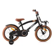 AMIGO Amigo - Barncykel - 2Cool 16 Tum 26 Cm Fotbroms Svart