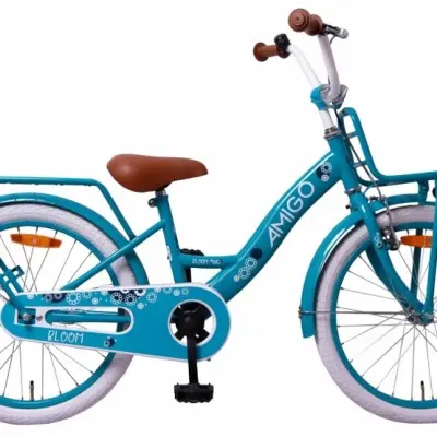 AMIGO Amigo - Barncykel - Bloom 20 Tum Turkos