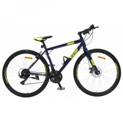 AMIGO Amigo - Barncykel - Control 28 Inch 47 Cm 21 Växlar Blå/Gul