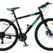 AMIGO Amigo - Barncykel - Control 28 Inch 47 Cm 21 Växlar Svart/Grön