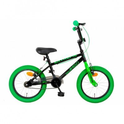 AMIGO Amigo - Barncykel - Extreme 16 Tum Junior Grön/Svart