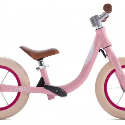 AMIGO Amigo - Barncykel - Fox 12 Inch Rosa