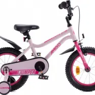 AMIGO Amigo - Barncykel - Jumper 16 Inch 25 Cm Fotbroms Rosa