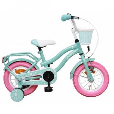 AMIGO Amigo - Barncykel - Lovely 12 Tum Turkos