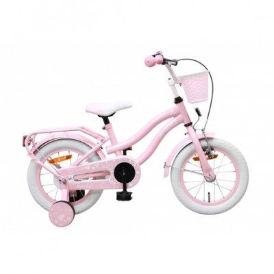 AMIGO Amigo - Barncykel - Lovely 14 Tum Rosa